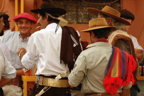 Fotografía de gauchos