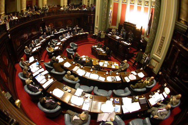 Fotografía de la Cámara de Senadores