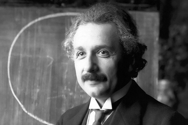 Fotografía de Albert Einstein