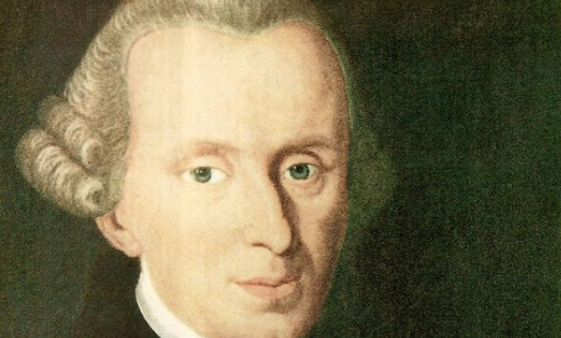 Retrato de Immanuel Kant