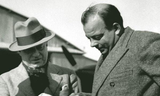 Antoine de Saint Exupéry con Marcel Peyrouton