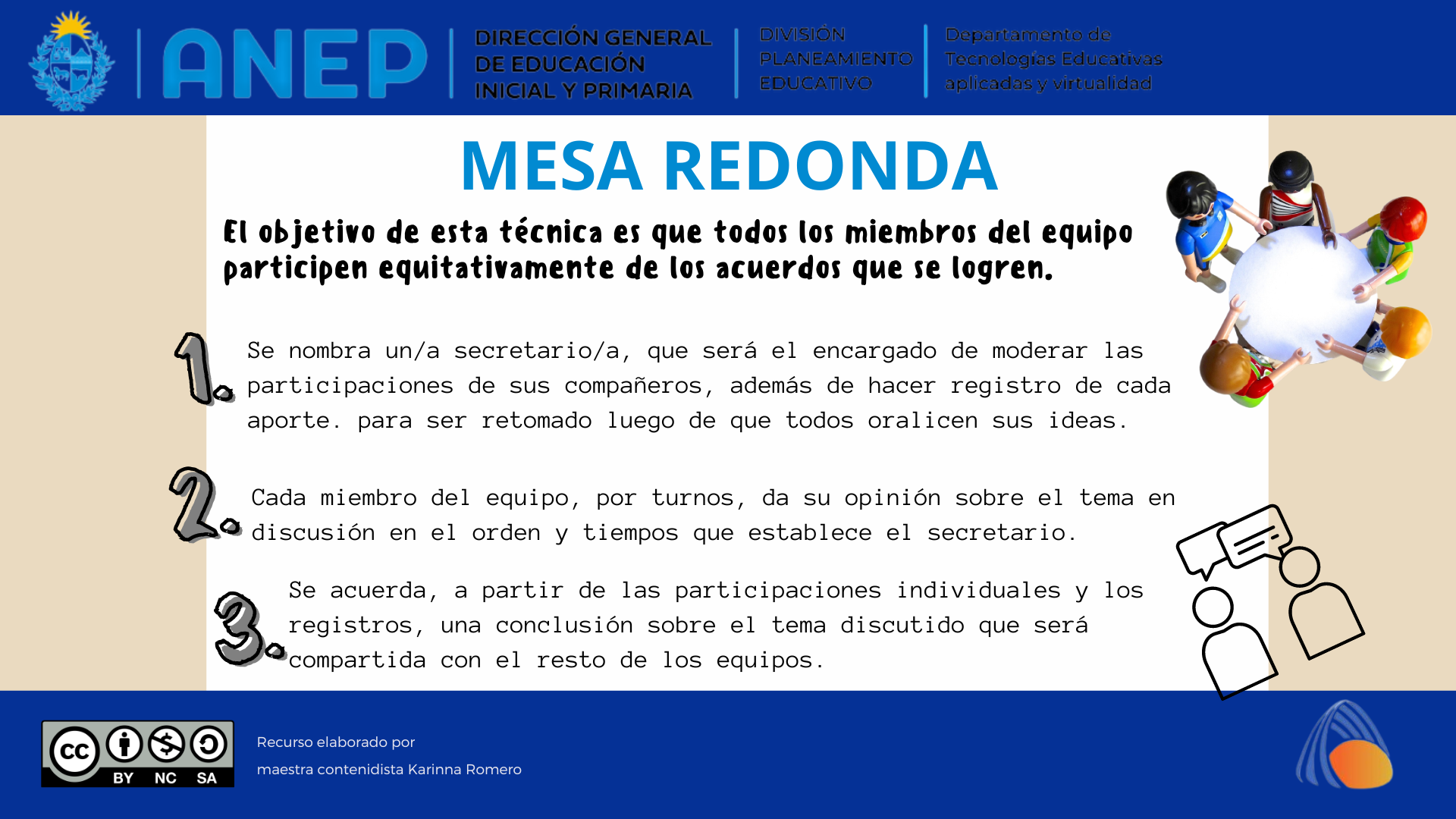 Técnica: mesa redonda