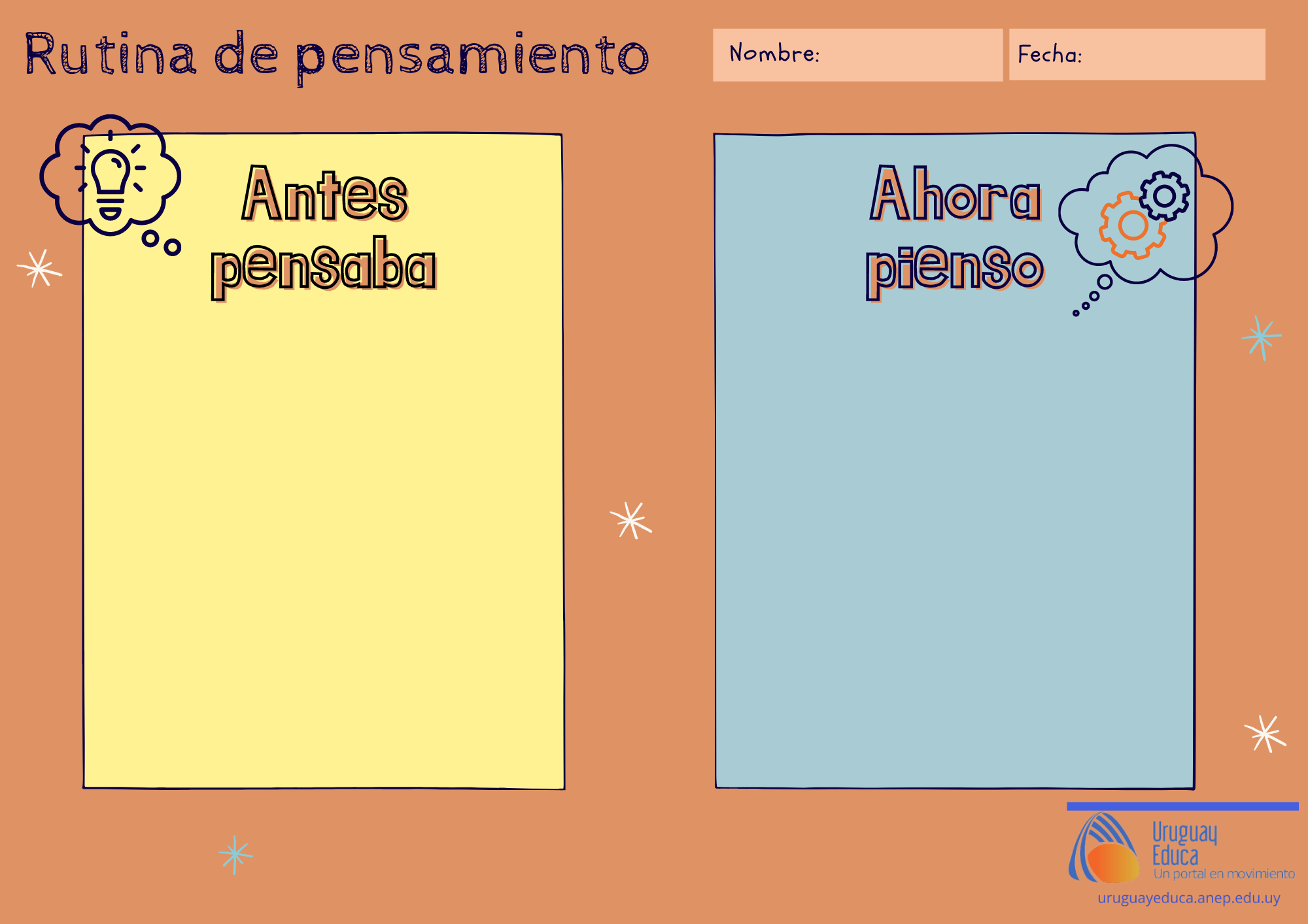 Infografía con el material para el niño