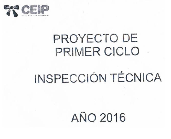 proyecto 1er ciclo