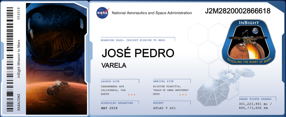 bolet a Marte del nombre José Pedro Varela