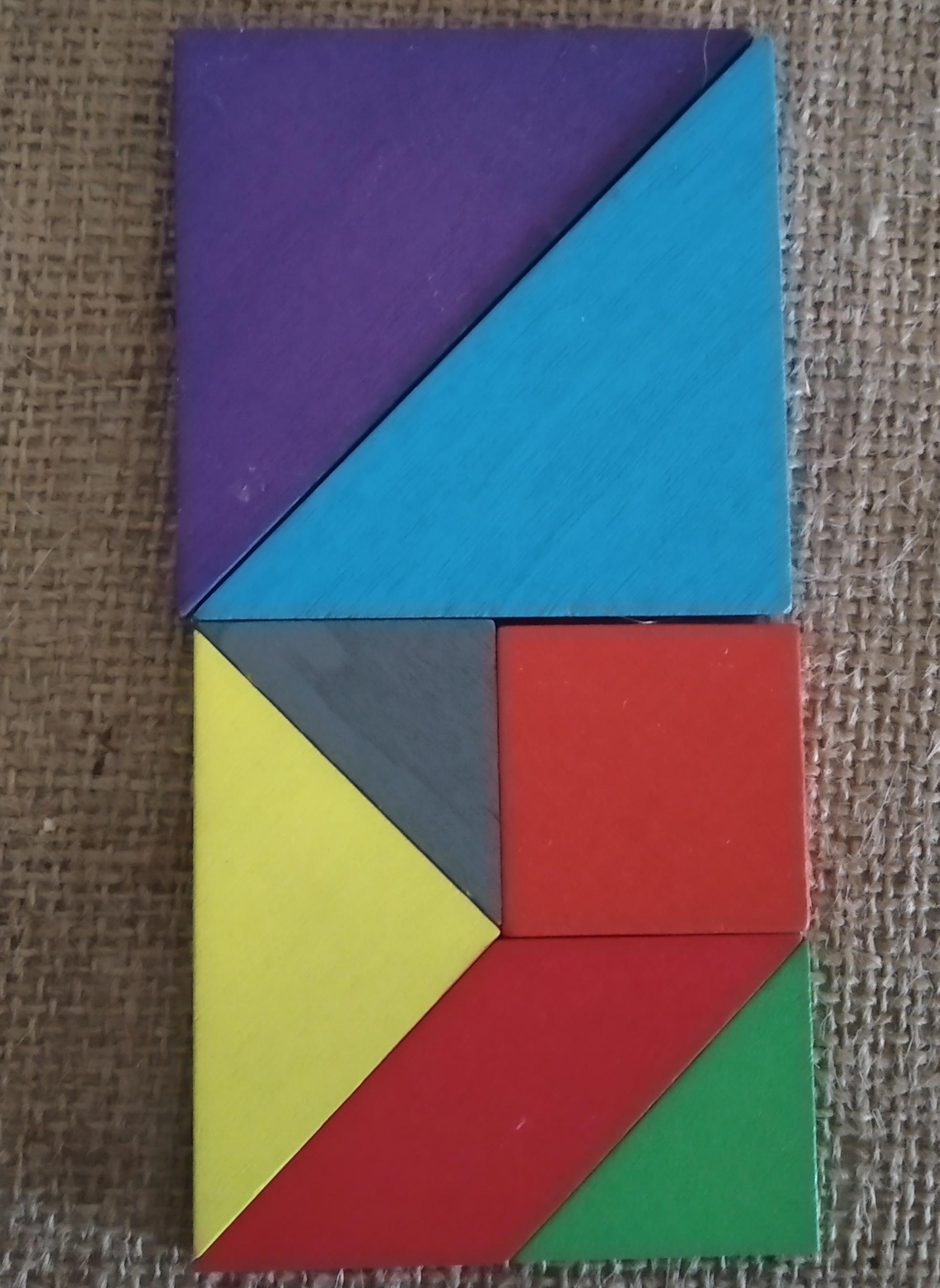 rectángulo Tangram