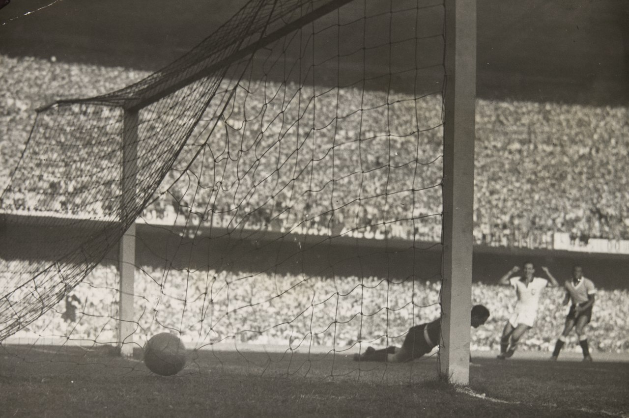 Gol de  Brasil Friaça en 1950