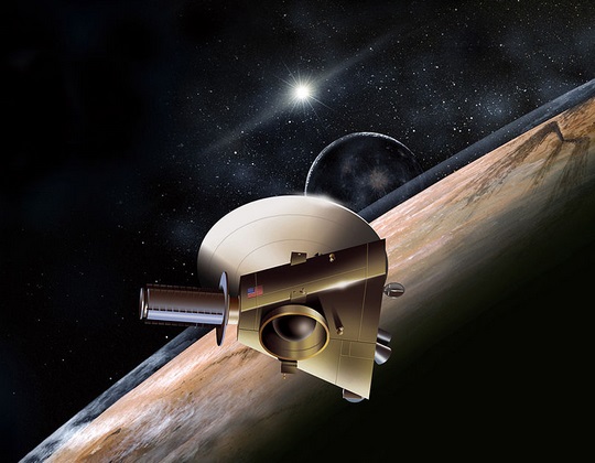 Imagen 1 - Interpretación artística de la sonda New Horizons según NASA. 