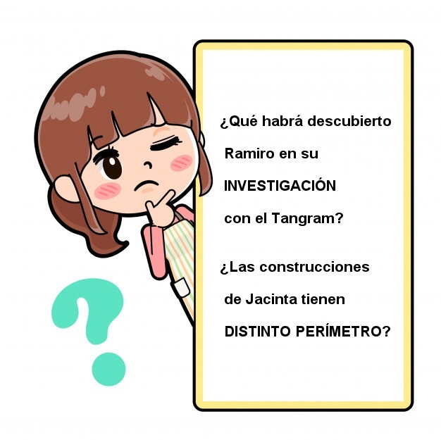 niña plantea una pregunta para responder