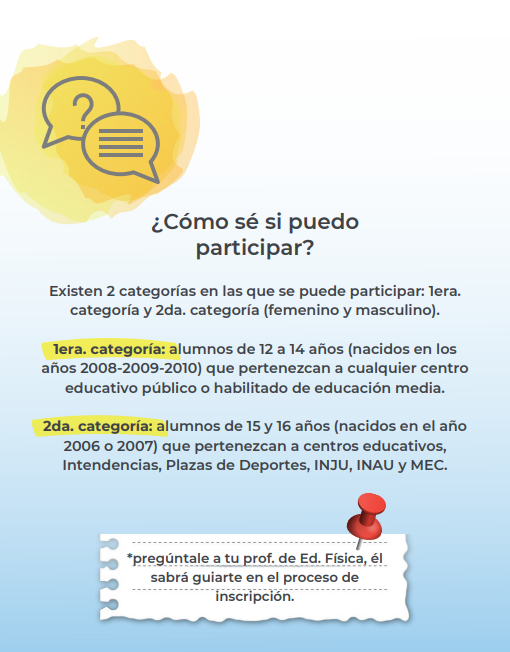 Afiche que explica cómo puedo participar en los JDN.