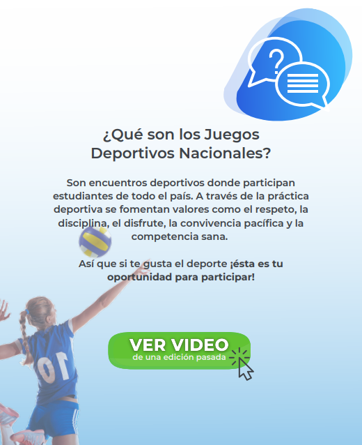 Afiche que explica qué son en los JDN.