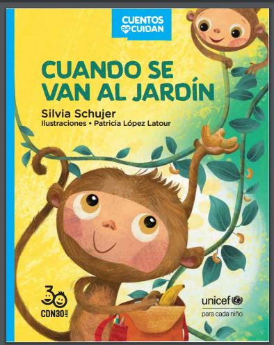 tapa libro Cuando vamos al jardín