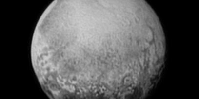 Plutón tal como se vio desde New Horizons el 11 de julio de 2015. Crédito: NASA/JHUAPL/SWRI