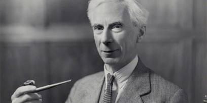 Fotografía de Bertrand Russell 