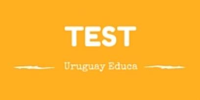 Imagen que dice "Test Uruguay Educa"