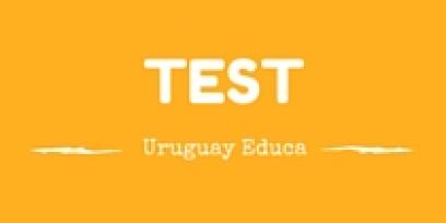 Imagen que dice "Test Uruguay Educa"