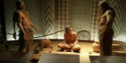 Imagen de personas del neolítico