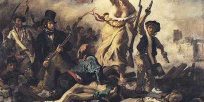 Revolución Francesa por Delacroix