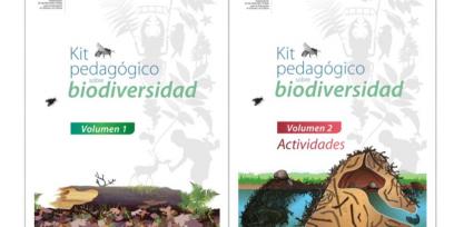 Portadas de volumen 1 y 2 de kit pedagógico sobre diversidad