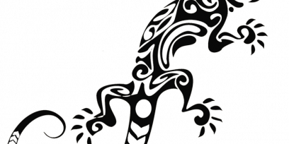 Representación artística de un lagarto. Imagen libre de derechos de autor. Fuente: Pixabay.