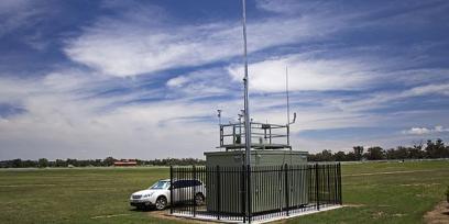 Estación de monitoreo de la calidad del aire