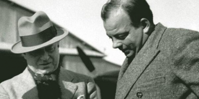 Antoine de Saint Exupéry con Marcel Peyrouton