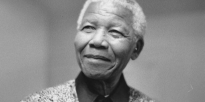 Fotografía de Nelson Mandela 