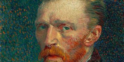 Autorretrato de Van Gogh, óleo sobre lienzo