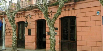 Fachada de la casa de Rivera en el departamento de Durazno 