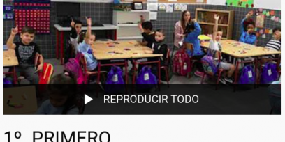 Portada de la lista de reproducción de videos de primero en YouTube