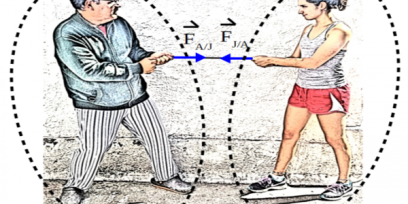 Imagen que muestra dos personas tirando de una cuerda, cada una para su lado.