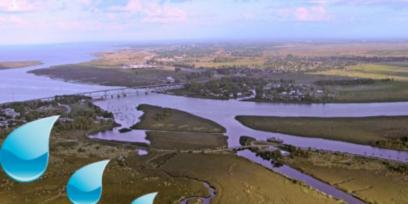 desembocadura del río Santa Lucía