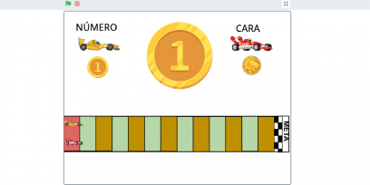 captura del juego en Scratch