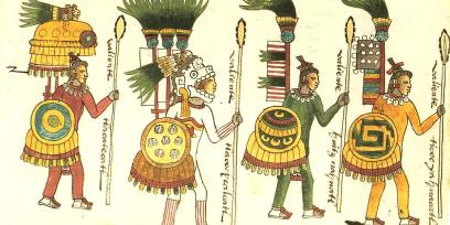 Guerreros aztecas