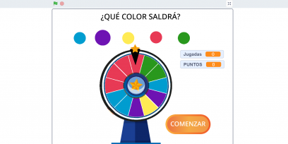 Captura del juego de la ruleta