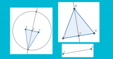 captura de imágenes de construcciones con GeoGebra