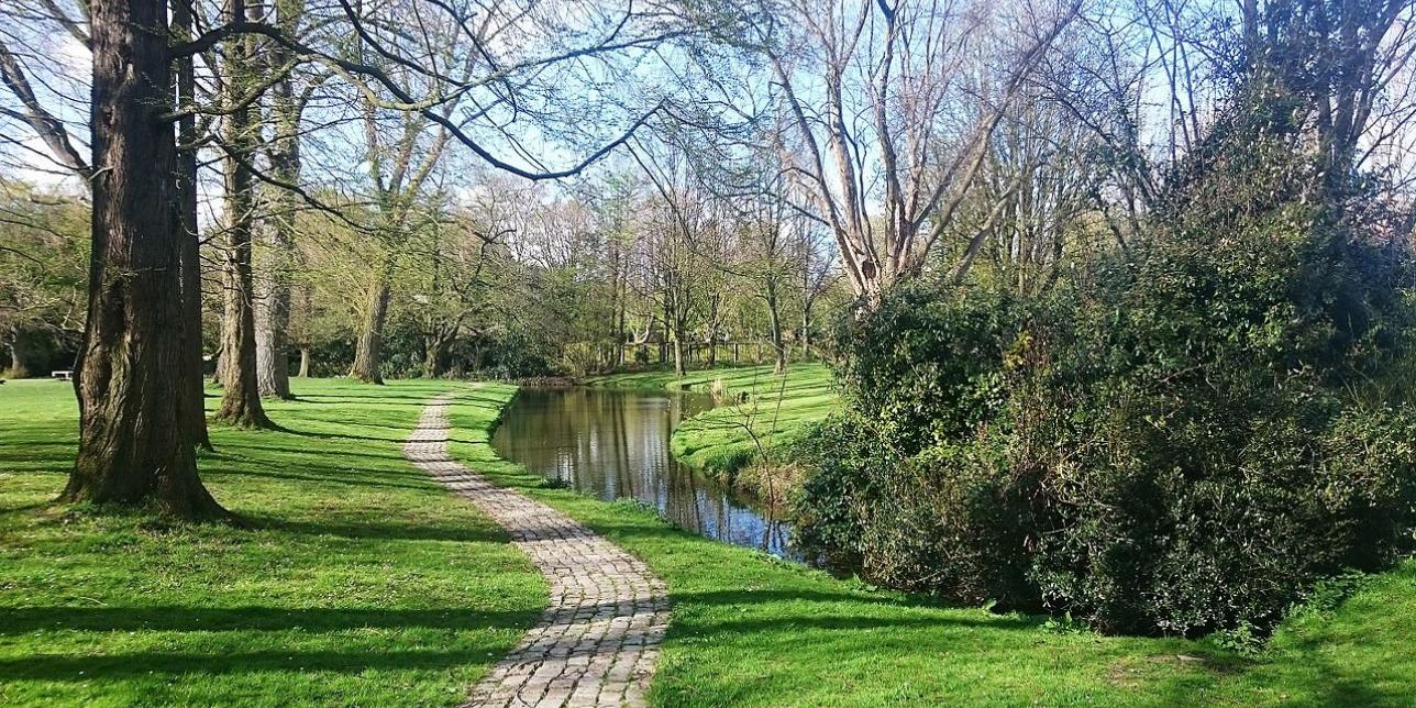 Fotografía del parte "City park" en Amsterdam.