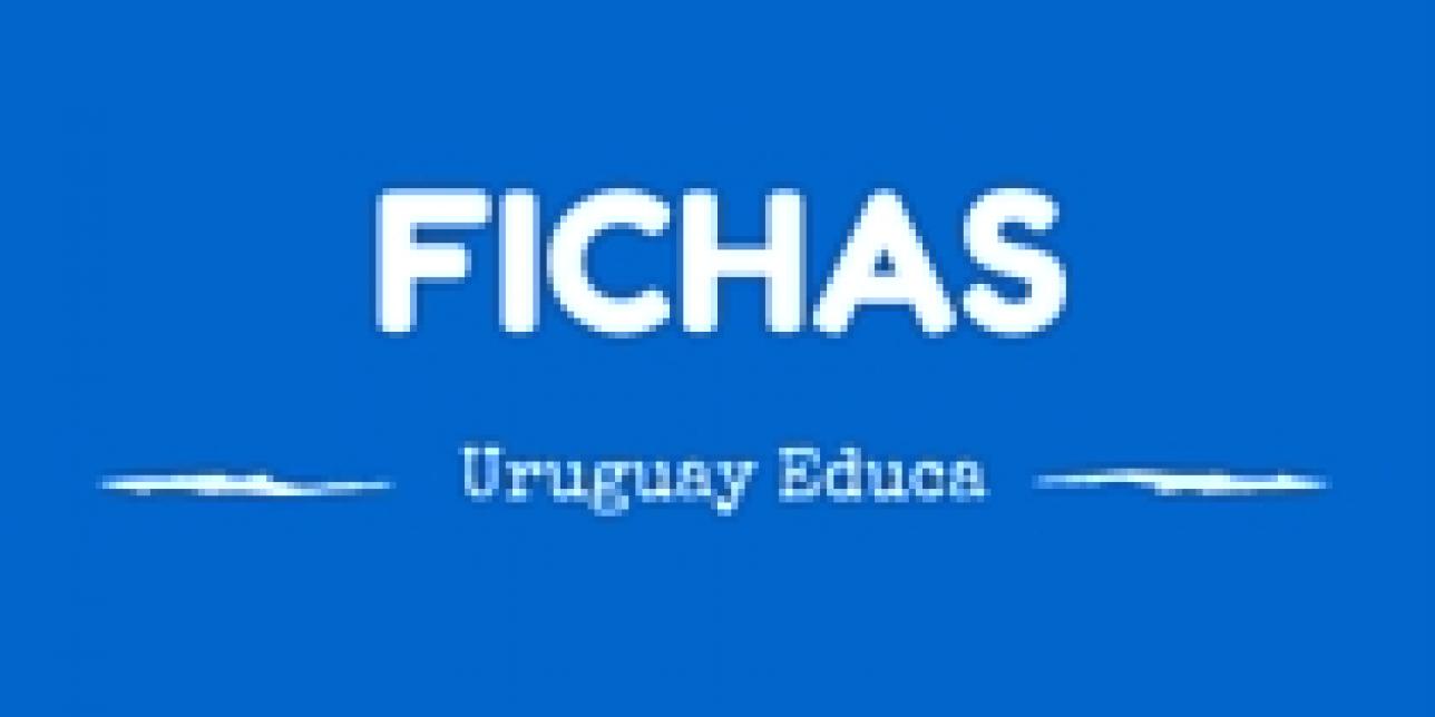 Logo que dice "Fichas Uruguay Educa"