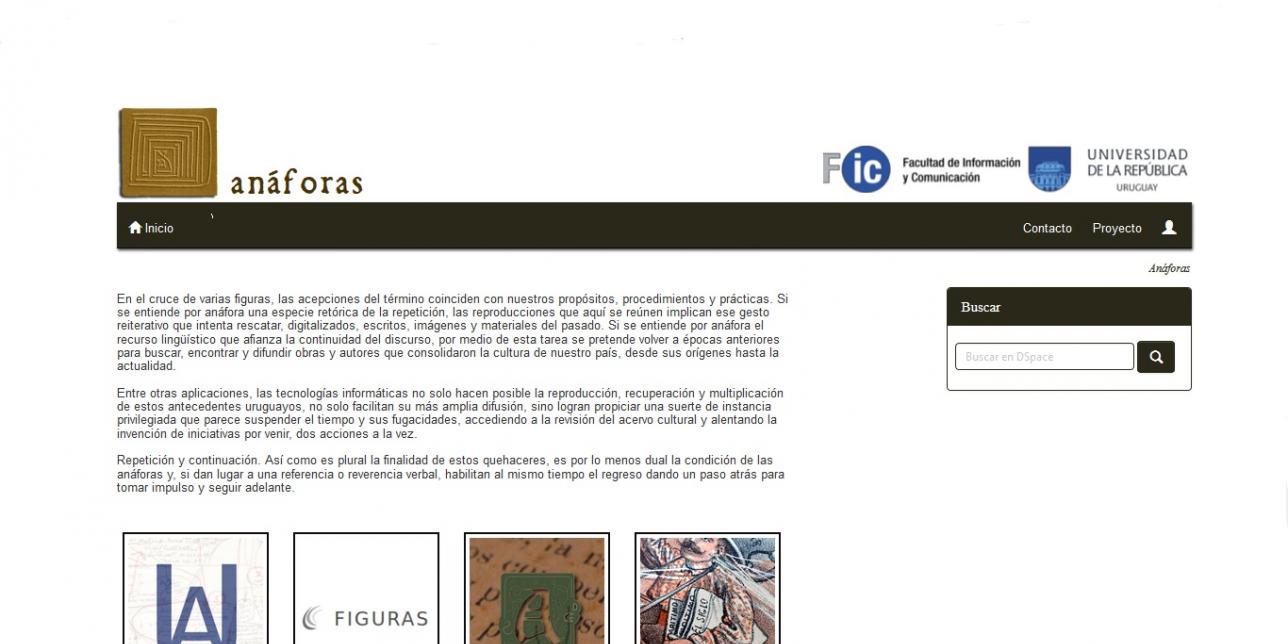 Captura de pantalla de la página web.