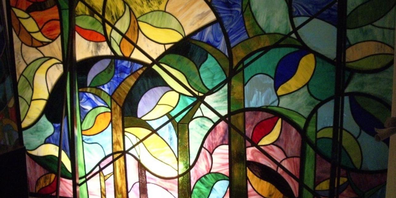 Vitral bosque amazónico