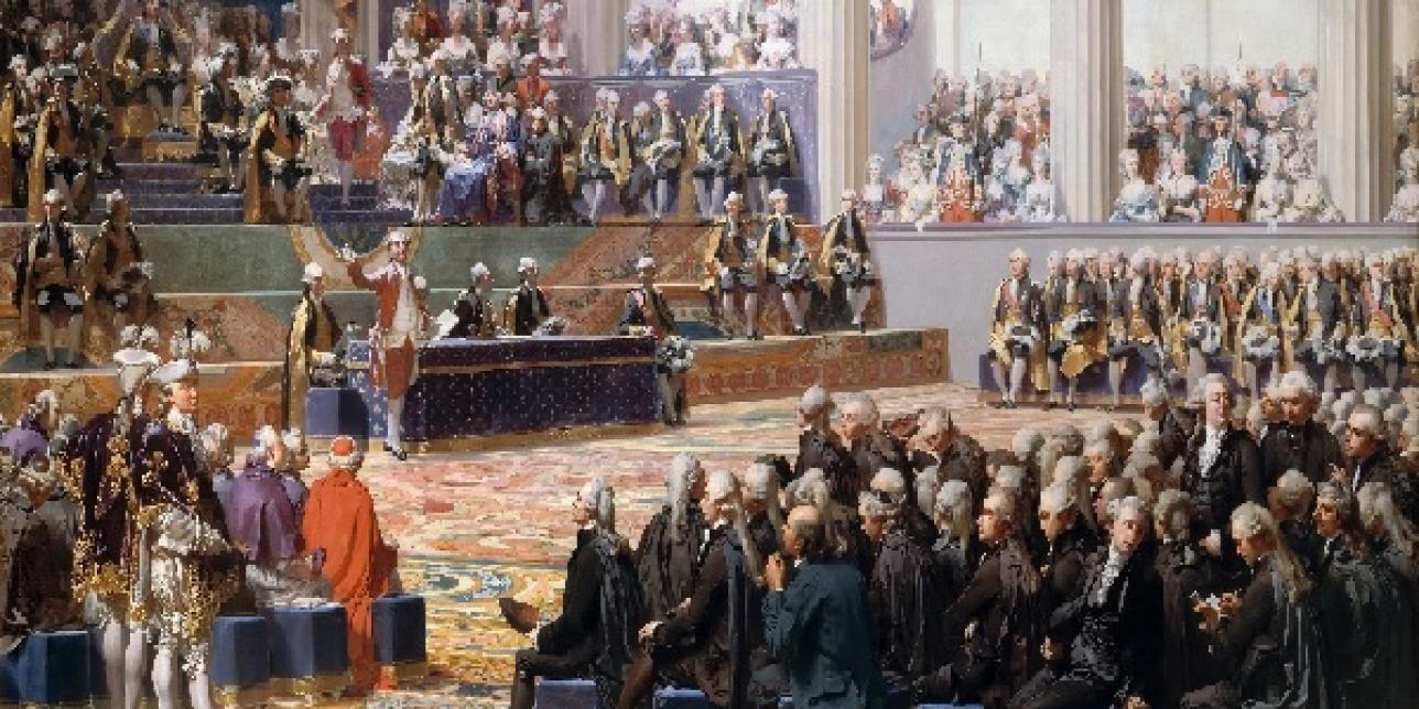 Reunión de los Estados Generales el 5 de mayo de 1789
