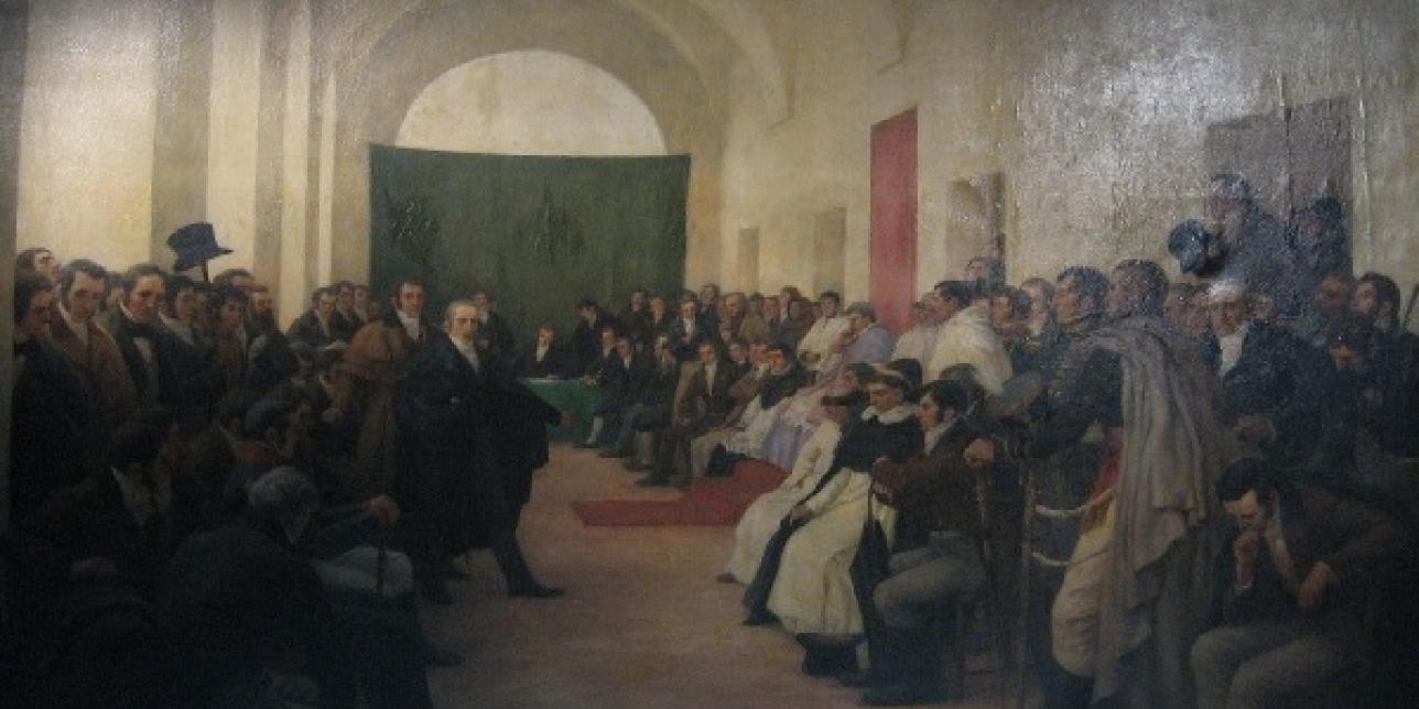 El Cabildo Abierto del 22 de mayo de 1810 en la ciudad de Buenos Aires