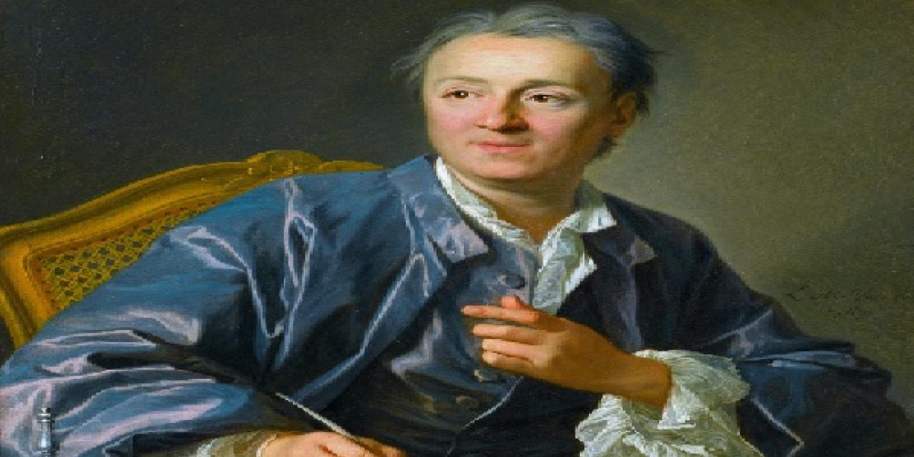 Retrato de Denis Diderot