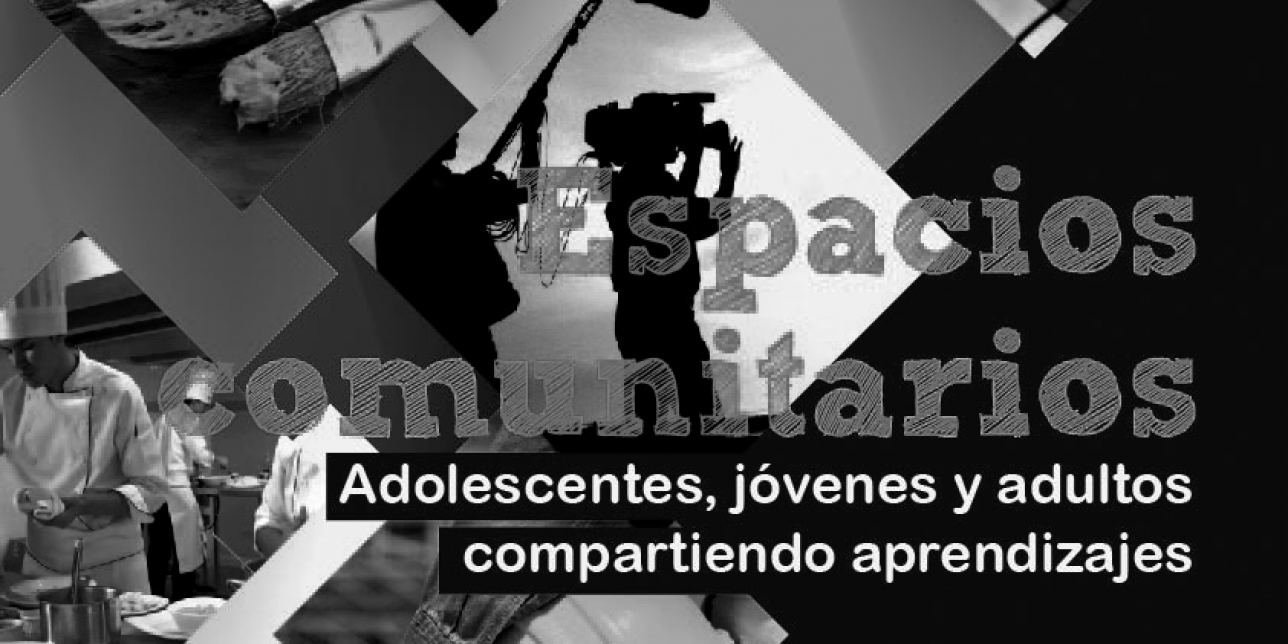 Adolescentes, jóvenes y adultos compartiendo aprendizajes.