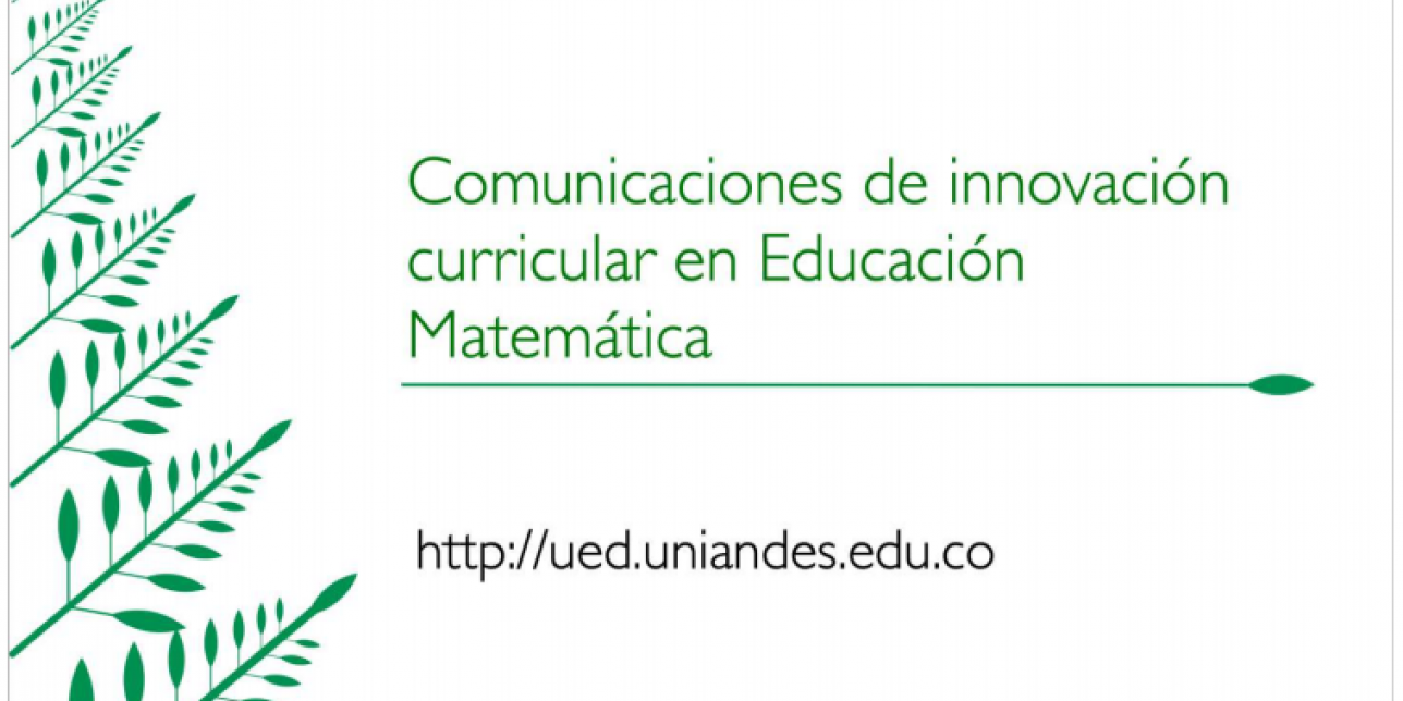 Carátula de la presentación de innovación curricular de la Universidad de los Andes - Colombia