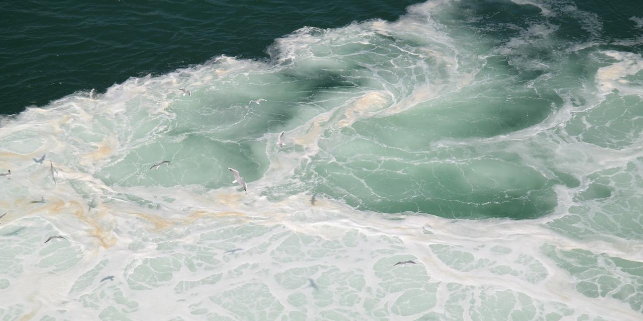 Mar turbulento. Imagen de Pixabay.