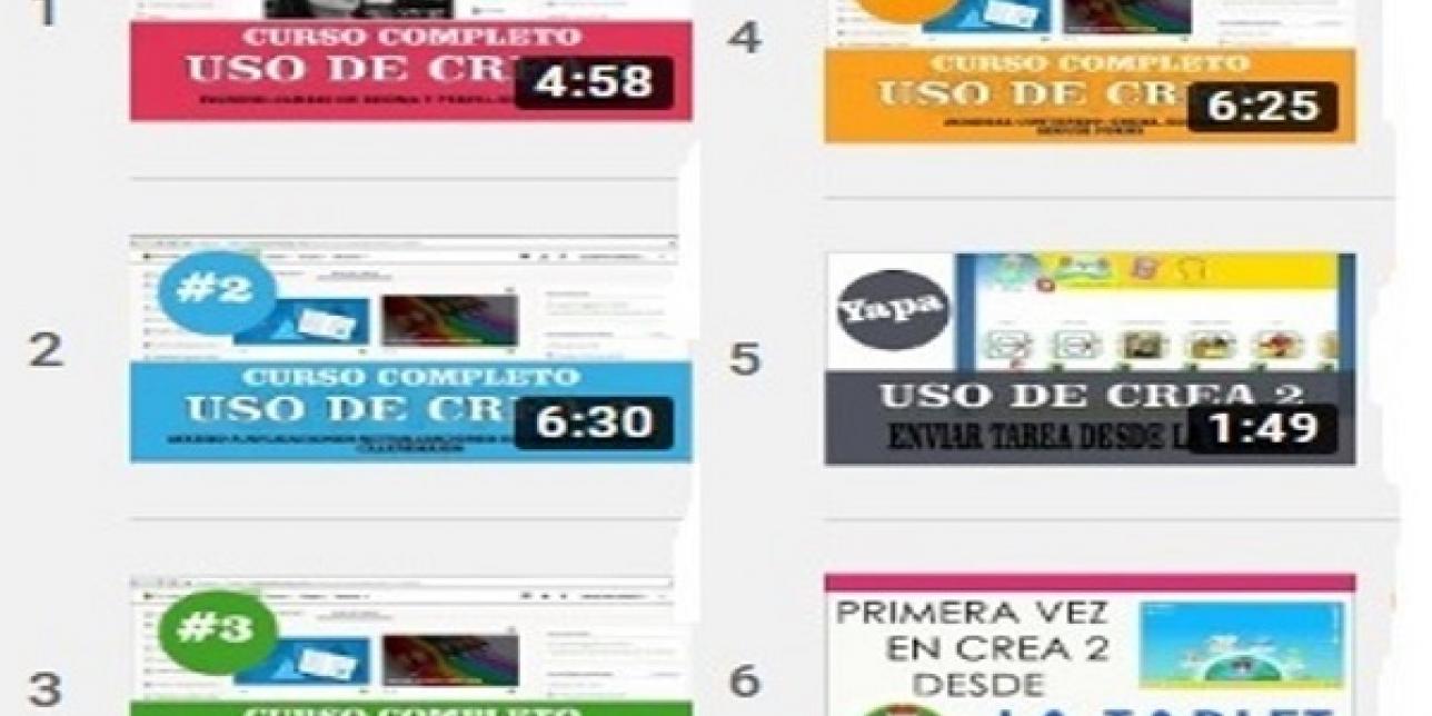 Encabezados de videos tutoriales