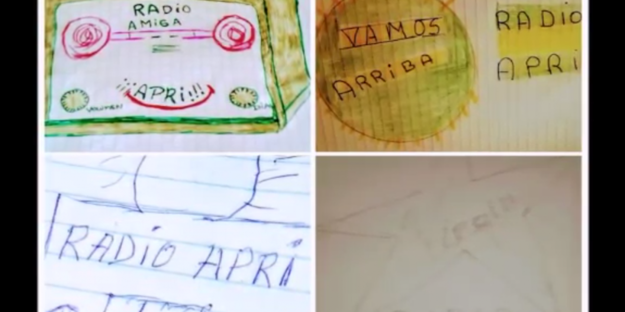 4 dibujos distintos - Radio APRI