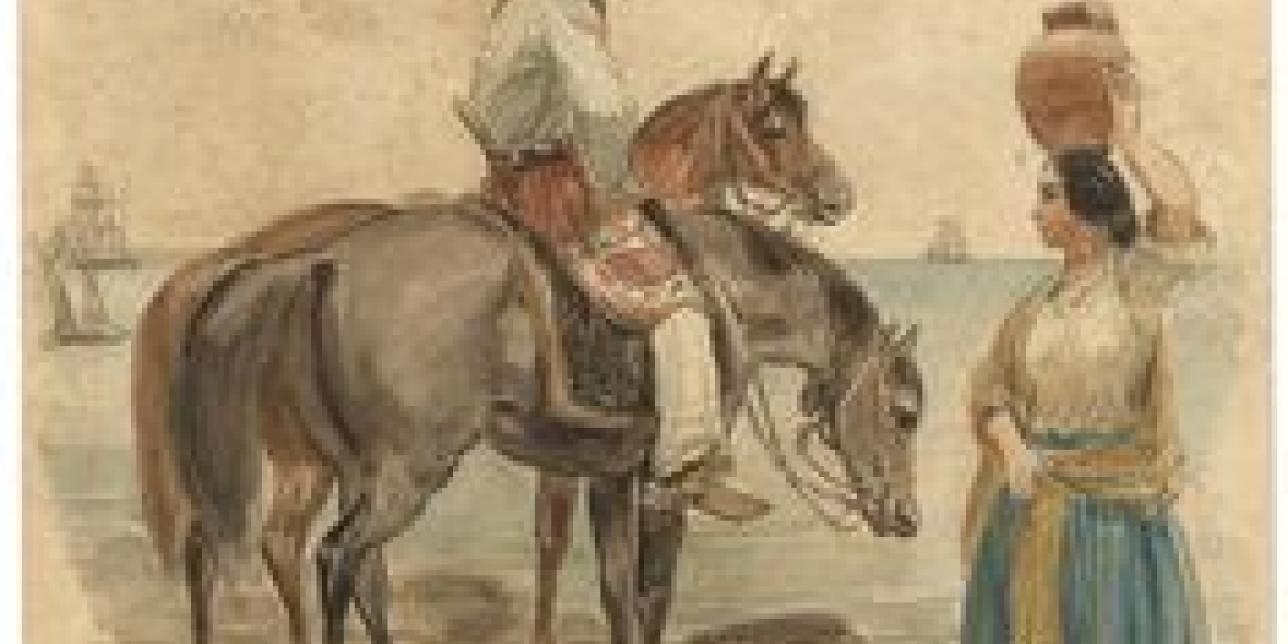 Adolfo D´Hastrel: gaucho y aguatera