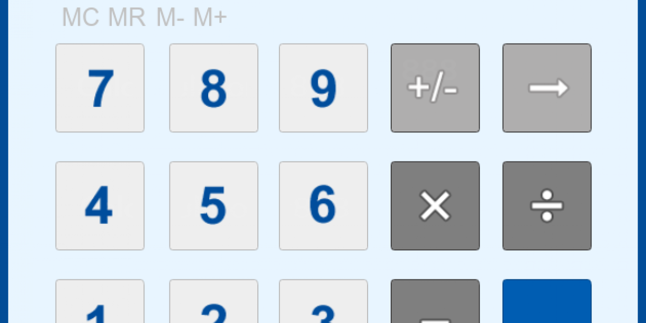 calculadora con factor constante